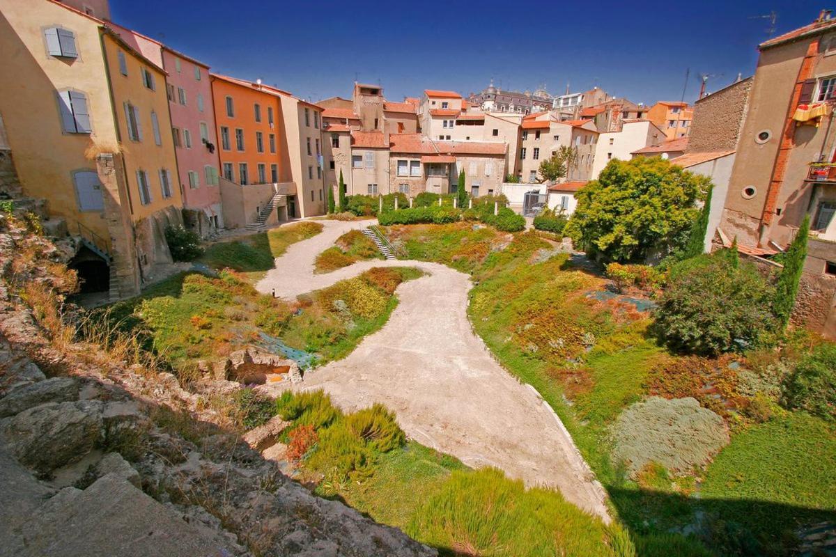 Saëns 7-T2 avec garage privé optionnel-Centre historique et plages à 16km ! Béziers Exterior foto